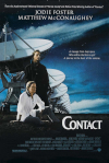 Contact [1997] film afişi